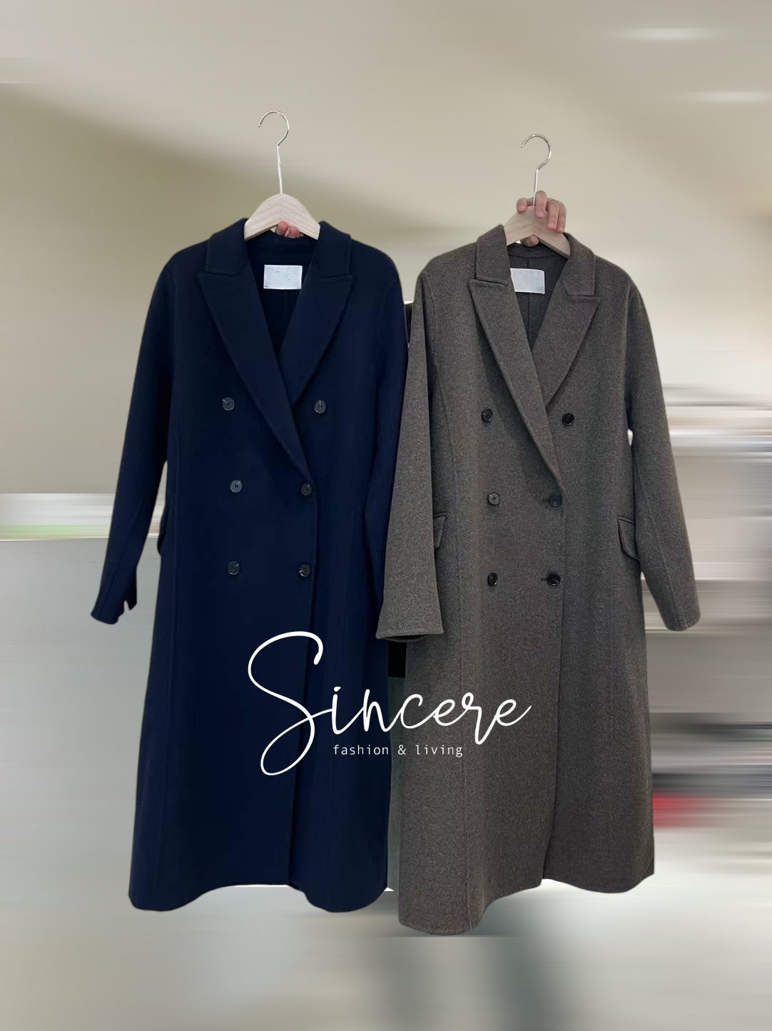 ✯¸.•´*¨`*•✿ 𝓝𝓸𝓿𝓮𝓶𝓫𝓮𝓻 7 𝓕𝓪𝓬𝓮𝓫𝓸𝓸𝓴 𝓛𝓲𝓿𝓮 ✿•*`¨*`•.¸✯ 100% wool Trench coat