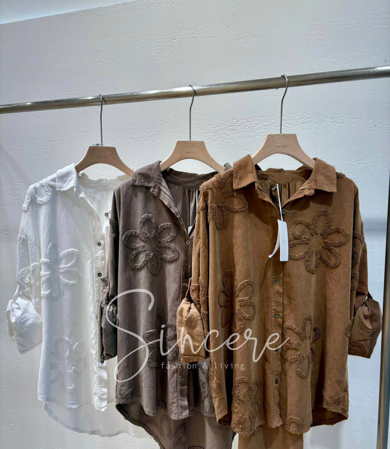 ๐2024 Fall/ Winter ๐ 100% Cotton pattern blouse