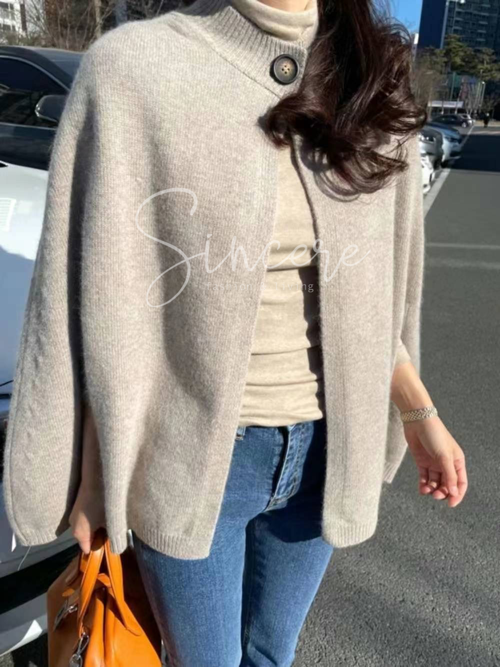 ･*☆¸¸.•*¨*• Nov 24 A/W Collection ﾟ･*☆¸¸.•*¨*• Cape Cardigan